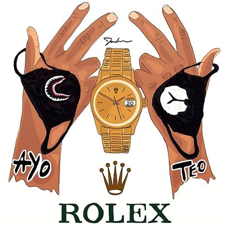 disegno grande rolex ayo e teo|i ayo and teo rolex.